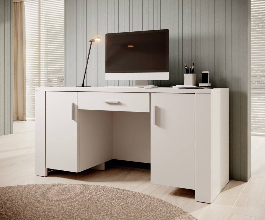 Maxi Huis Cesiro Bureau Lade Planken Wit 140 cm