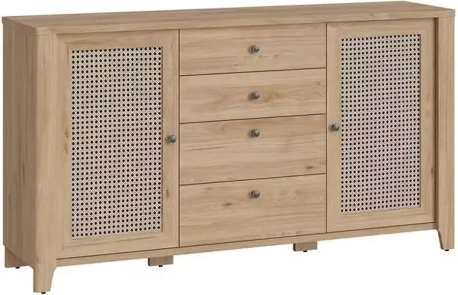 Maxi Huis Dressoir Ladekast Parilla 164 cm Jackson Hickory