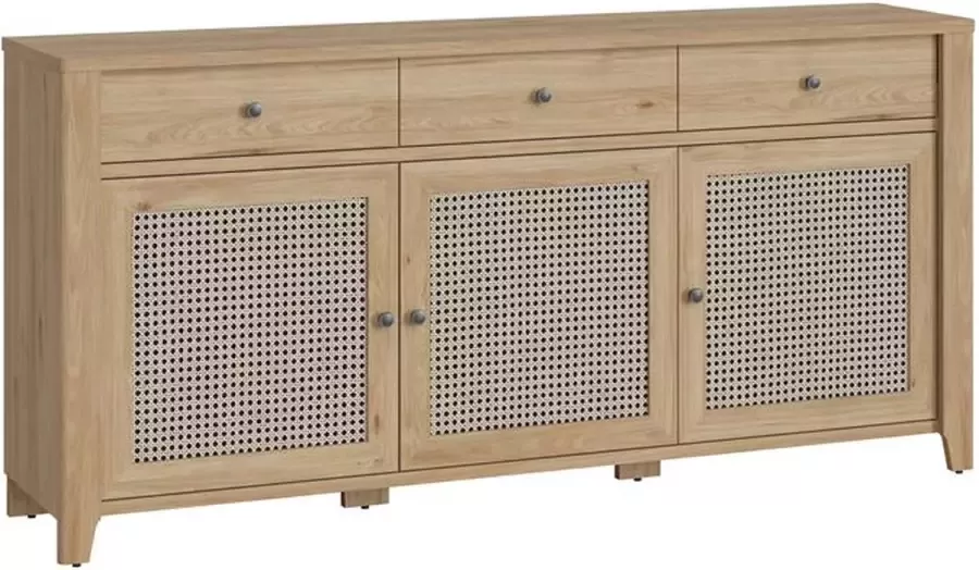 Maxi Huis Dressoir Ladekast Parilla 188 cm Jackson Hickory