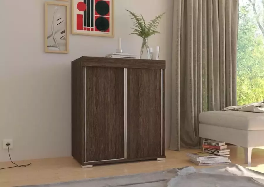Maxi Huis Dressoirs Cezar Schuifdeuren 80x94x45 cm