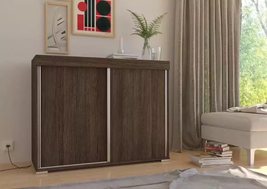 Maxi Huis Dressoirs Eden Schuifdeuren 120x94x45 cm - Foto 2