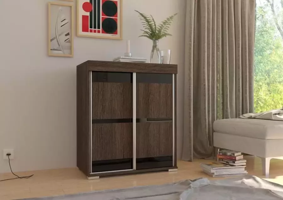 Maxi Maja Dressoirs Saturn Schuifdeuren 80x94x45 cm - Foto 2