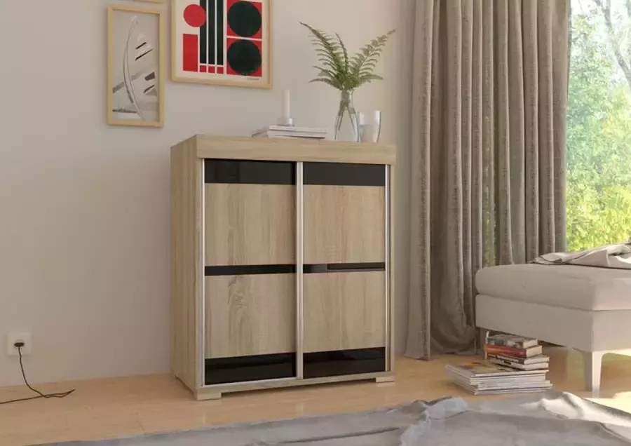 Maxi Maja Dressoirs Saturn Schuifdeuren 80x94x45 cm