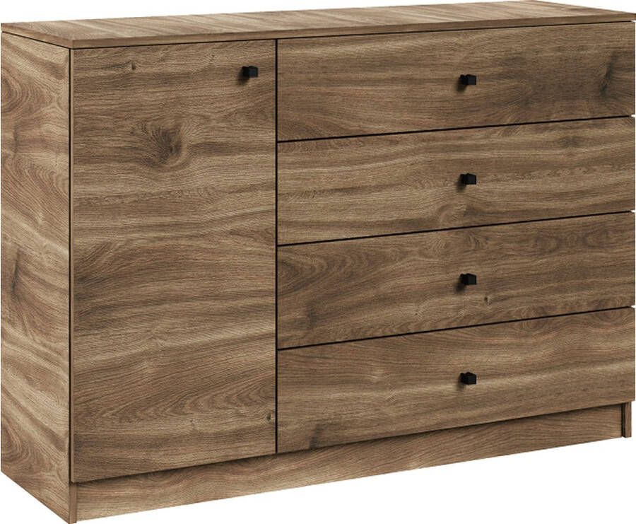 Maxi Maja Ladekast en planken 120 cm Kleur Brandy Castello
