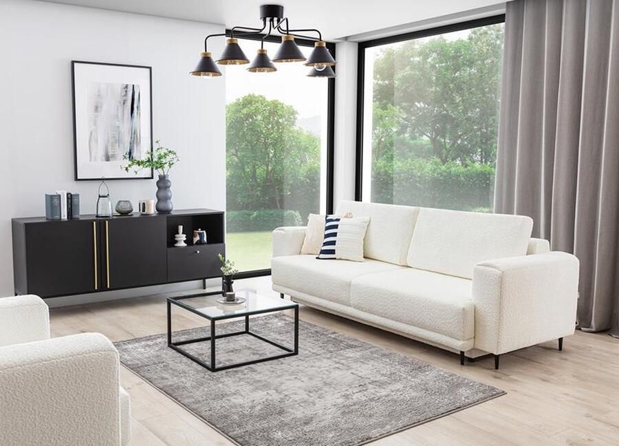 Maxi Huis Vloerkleed Codrila Grijs Vuilafstotend Hoge kwaliteit 120 x 180