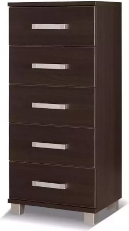 Maxi Huis Maximus M23 ladekast kast wengé donkerbruin 50 cm breed