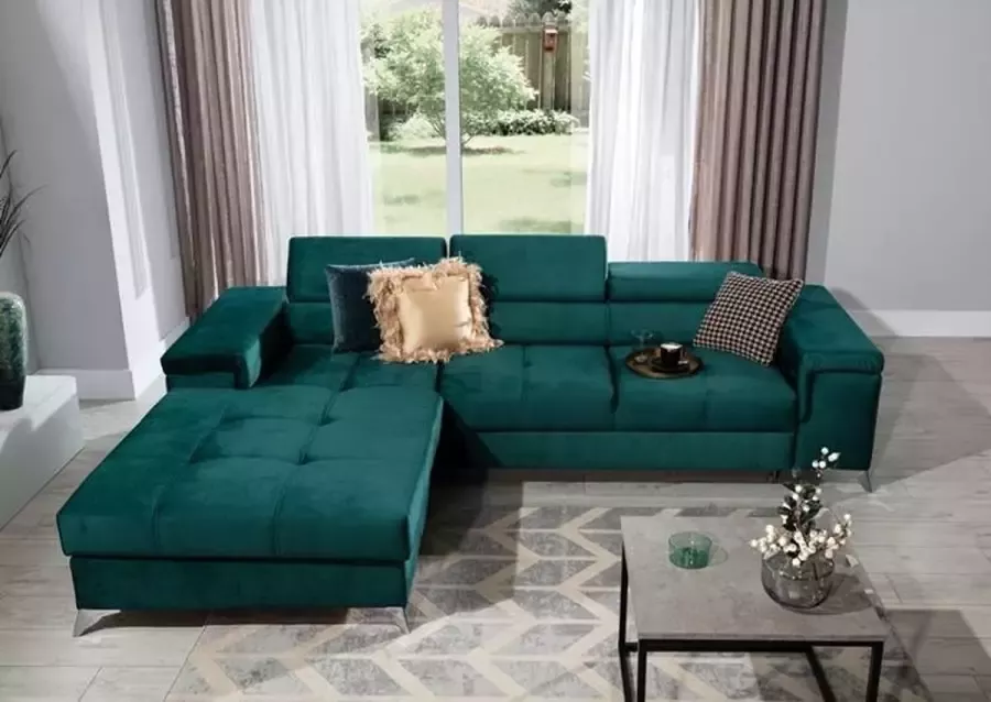 Maxi Huis Ricardo hoekbank met slaapfunctie