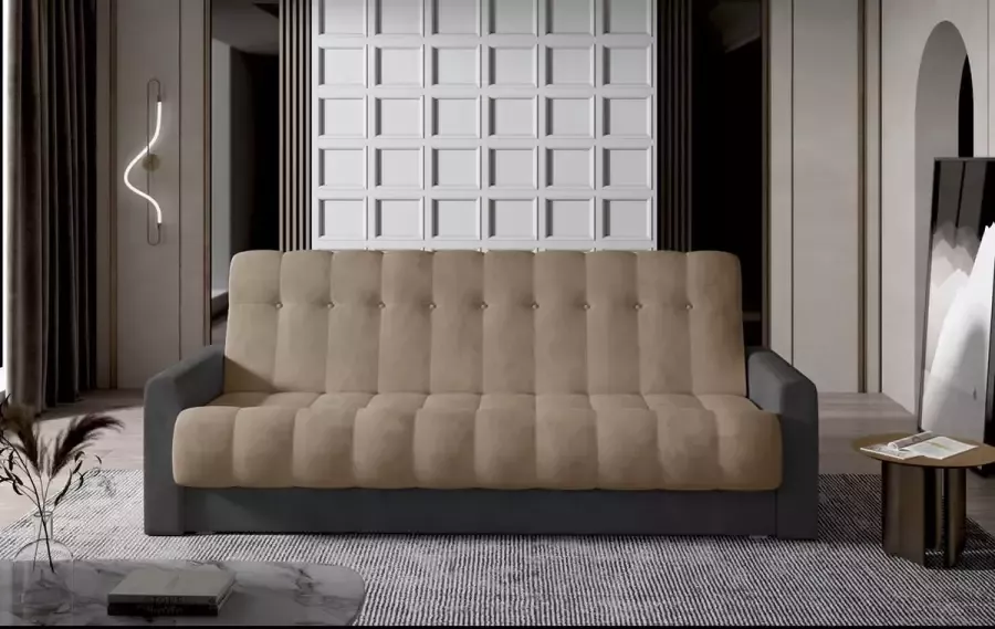 Maxi Maja Maxi Huis sofa-bank Garett met de slaapfunctie bruin 210 cm
