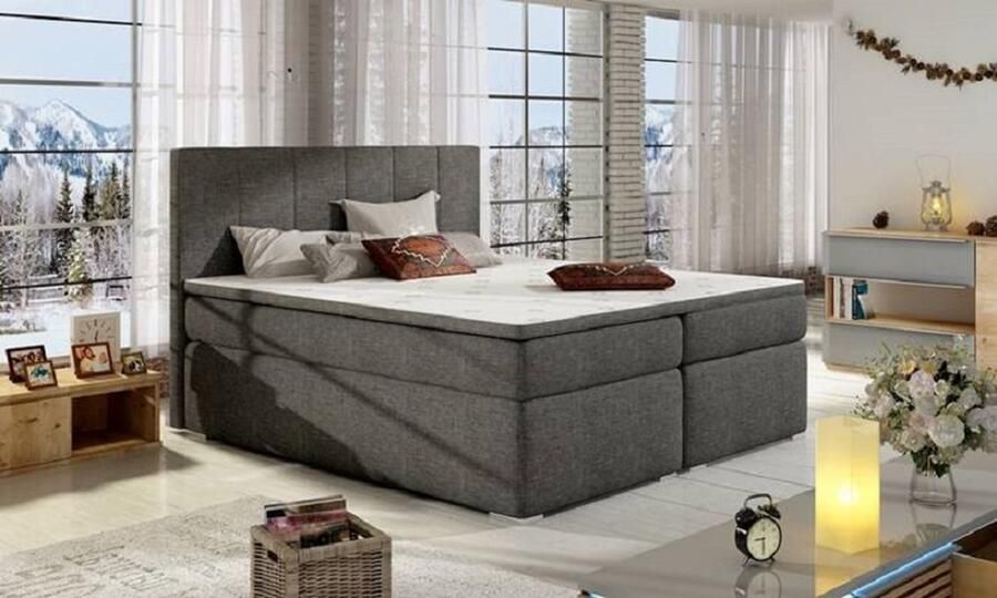Maxi Maja Boxspring Bolero 180x200 bed met matras en topper