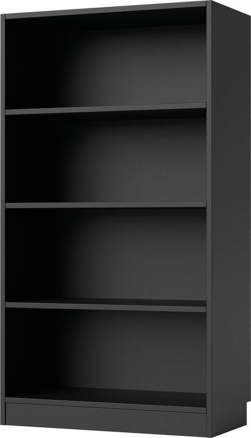 Maxi Maja Moderne Boekenkast voor de woonkamer Zwart Boekenkast met planken Boekenkast 80 cm