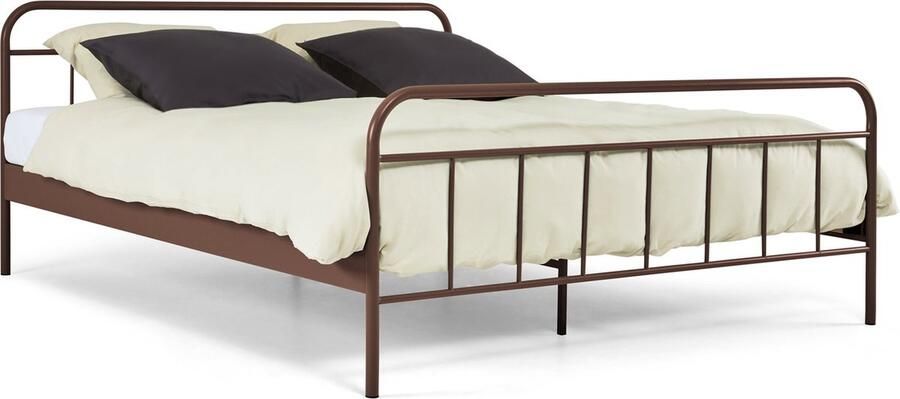 Maxi Beter Bed Alex Metalen Bedframe Tweepersoons 180x200cm Koper - Foto 2