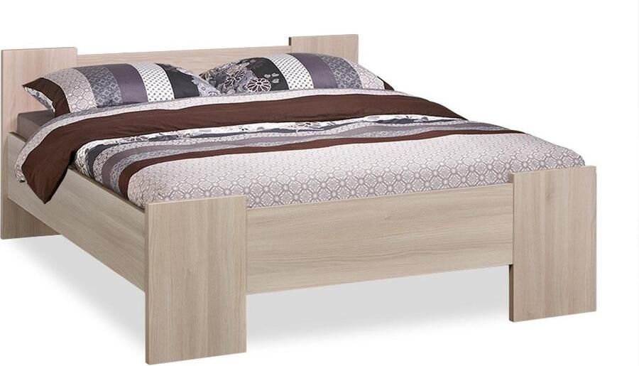 Maxi Beter Bed Basic bed Woody 140 x 210 cm acacia