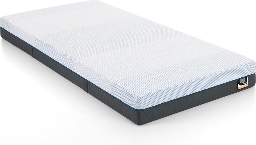 Maxi Beter Bed Easy Pocket Pocketvering Matras 120x200 cm Koudschuim Medium-hard 300 veren p m² Koel Ligcomfort Matras met Afritsbare Hoes 120 x 200 x 18 cm