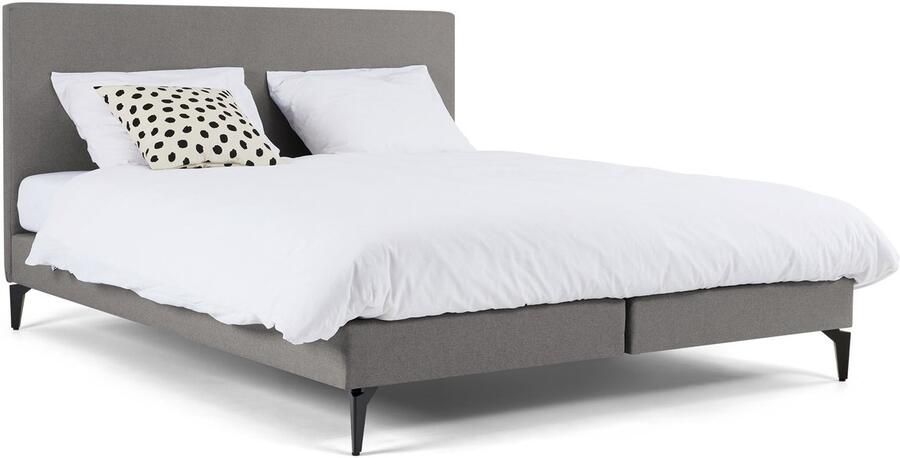 Maxi Boxspring Cisano met Easy Pocket 300 matras 180 x 200 cm light grey