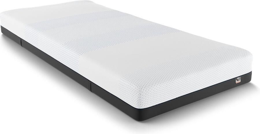 Maxi Plus Pure 200 Matras 90 x 200 cm Traagschuim Matras Eenpersoonsmatras 7 Zonen Pocketvering Dikte: 21 cm H4