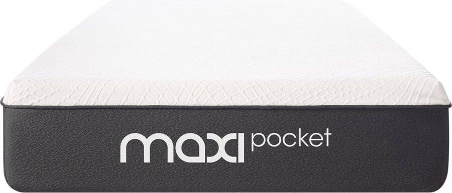 Maxi Pocket Matras 80 x 200 cm Pocketvering Matras met Gratis Hoofdkussen Dikte: 23 cm Eenpersoonsmatrassen - Foto 1