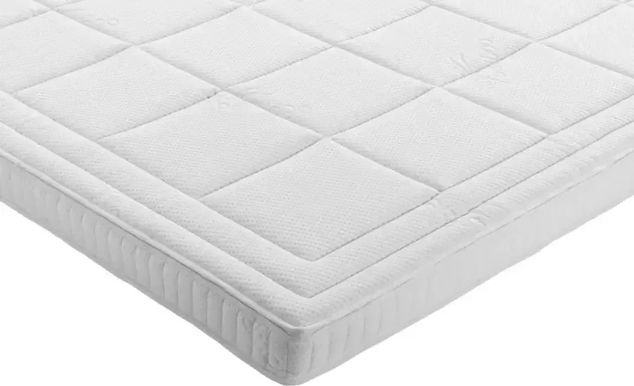 Maxibedden Hollands Comfort STEF Topmatras 70x190 HR Koudschuim Bamboe 12cm dik Luxe topper matras