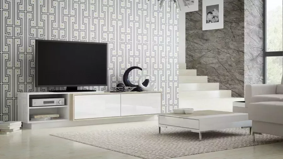 Maxima House JouwKoopje TV meubel TV stand Kast Somona (140 X 50 X 40 CM)