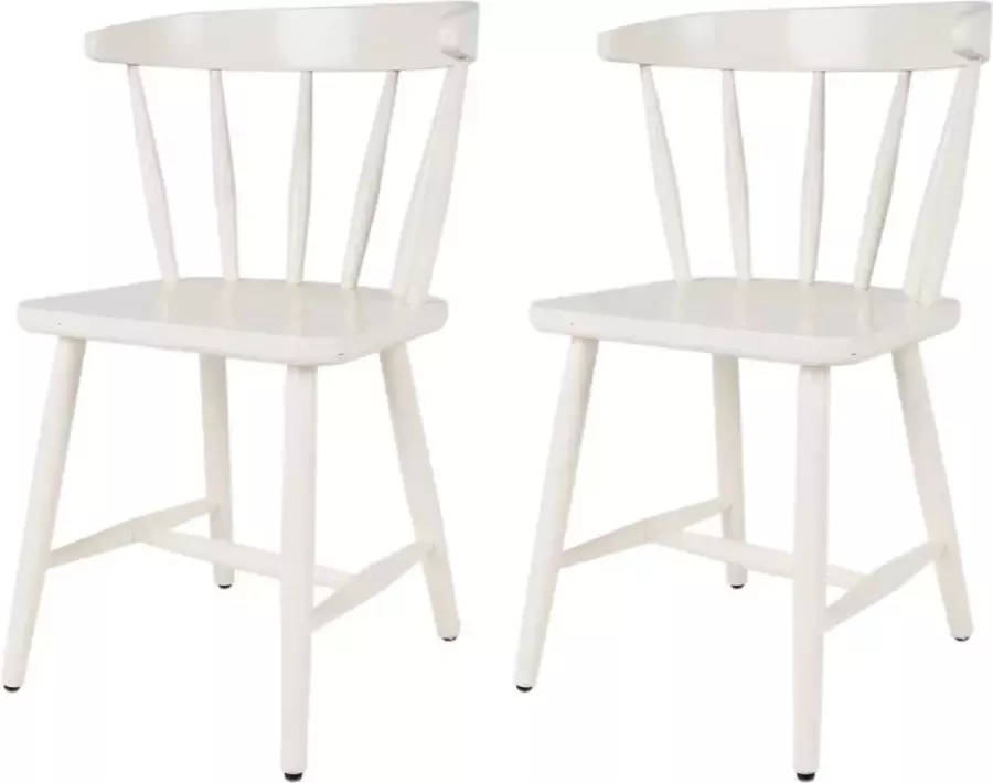 MaximaVida houten spijlenstoel Maximus ivoor – doos per 2 stuks