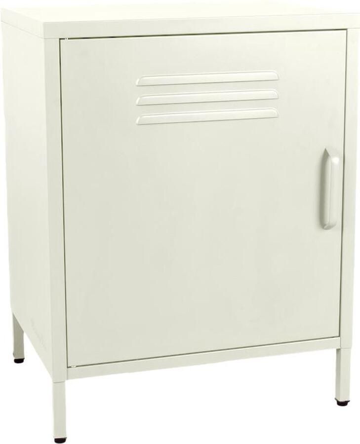 MaximaVida metalen lockerkastje Finn 52 x 40 x 67 cm ivoor
