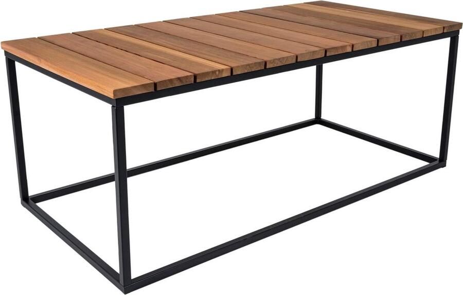 MaximaVida rechthoekige outdoor salontafel Vancouver XL 120 cm – speciaal voor buiten