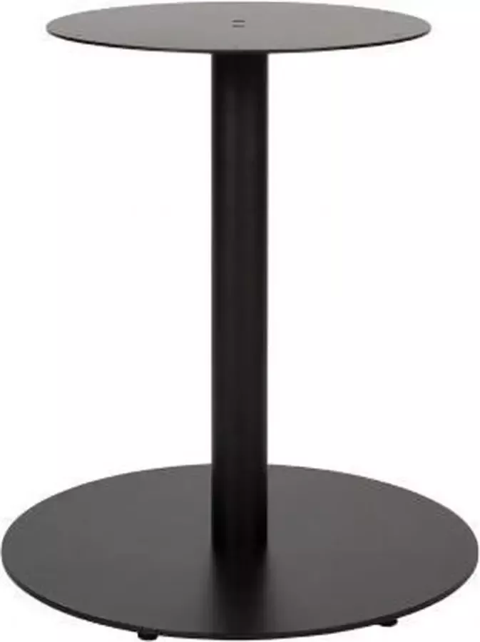 MaximaVida ronde metalen tafelpoot Portland zwart extra zware 34 kilo uitvoering - Foto 1