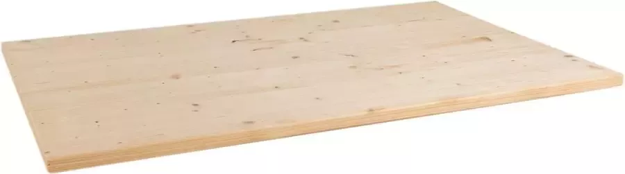 MaximaVida tafelblad Heidelberg 180 cm x 80 cm 28 mm FSC vurenhout