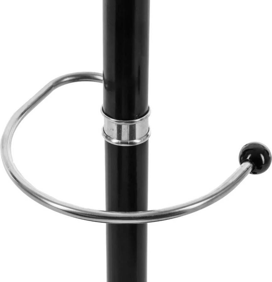 Maxx Kapstok metaal 176x38cm wit + marmer voet