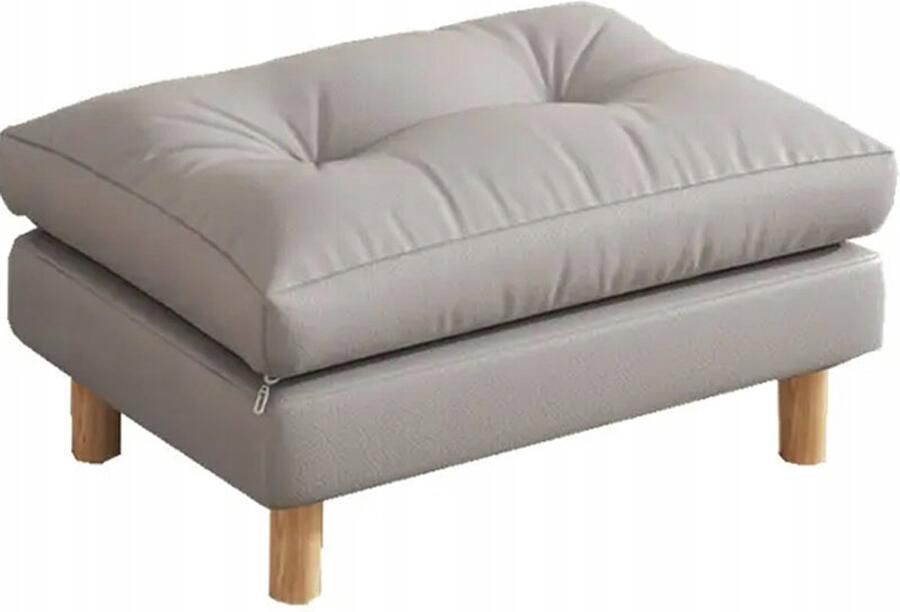 Maxx GROTE POEF RECHTHOEKIGE ottoman VOETENSTEUN FAUTEUIL KRUK ZITTING