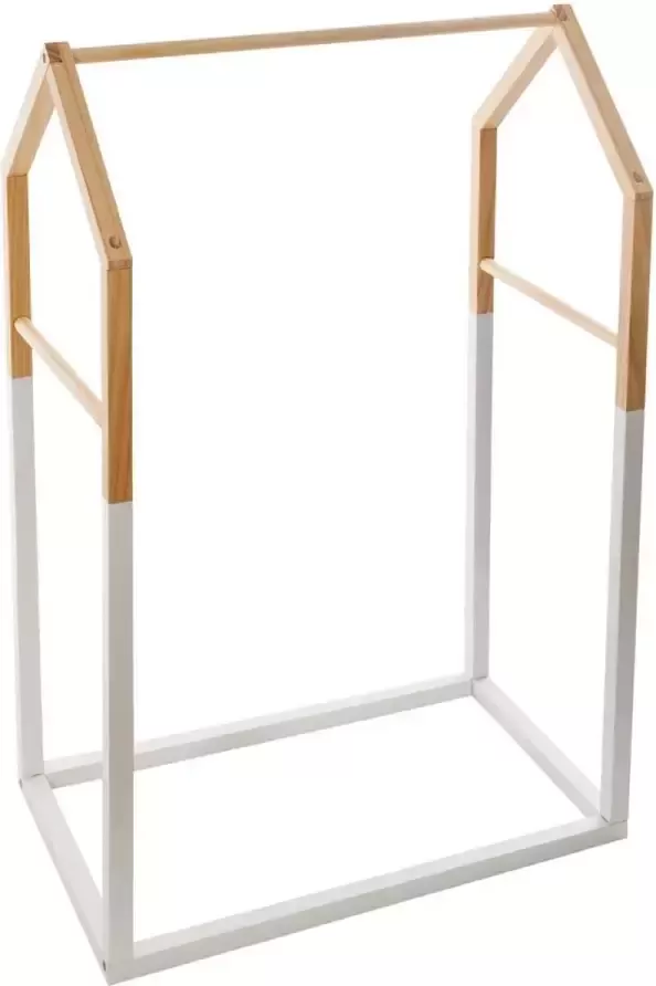 MaxxHome Kinder kledingrek hout 60 x 100 cm
