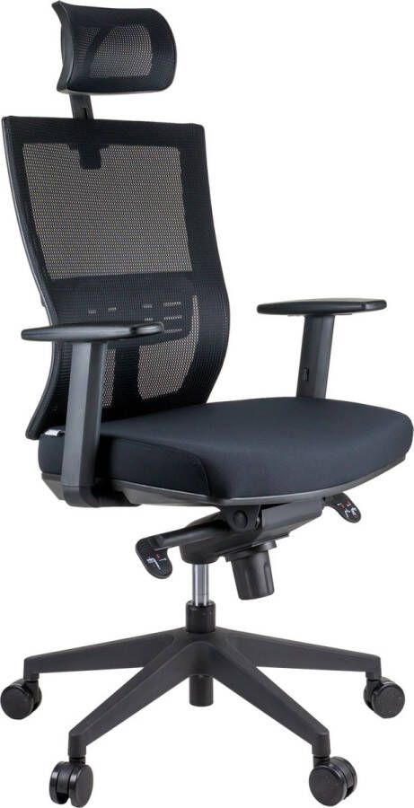 MaxxHome Luxe Mesh Ergonomische Bureaustoel High-end Zwart