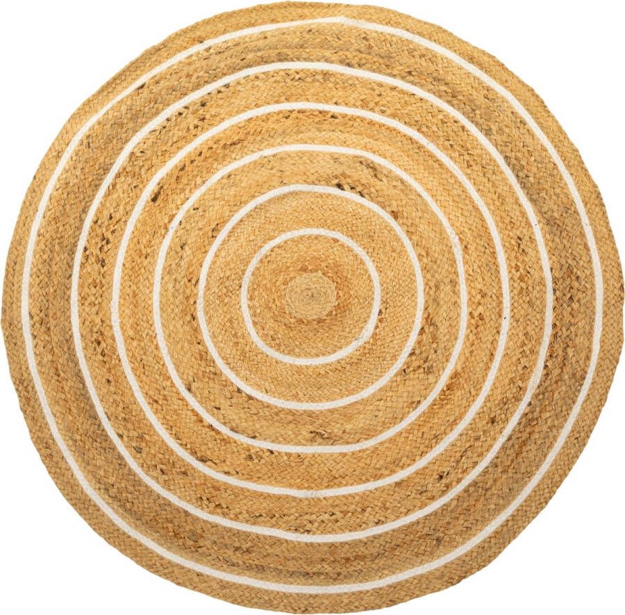 MaxxHome Tapijt Vloerkleed Jute Ritual 90cm