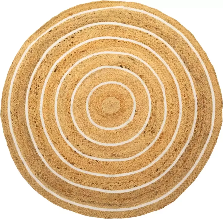 MaxxHome Tapijt Vloerkleed Jute Ritual 90cm