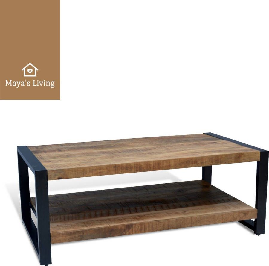 Maya's Living Britt Salontafel Bijzettafel Planken