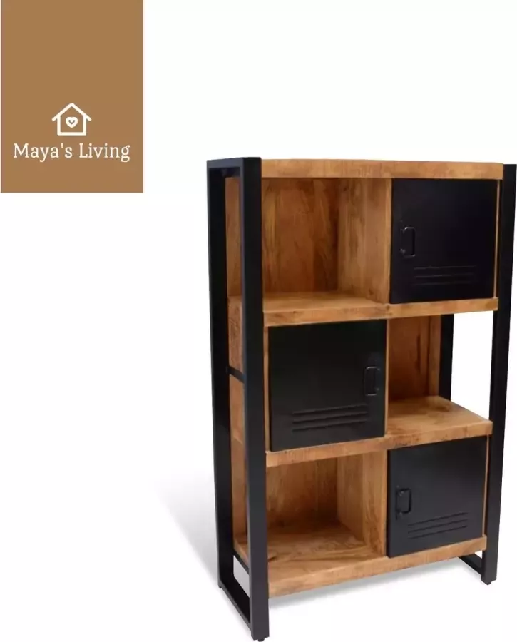 Maya's Living Bas Vakkenkast Deuren Planken