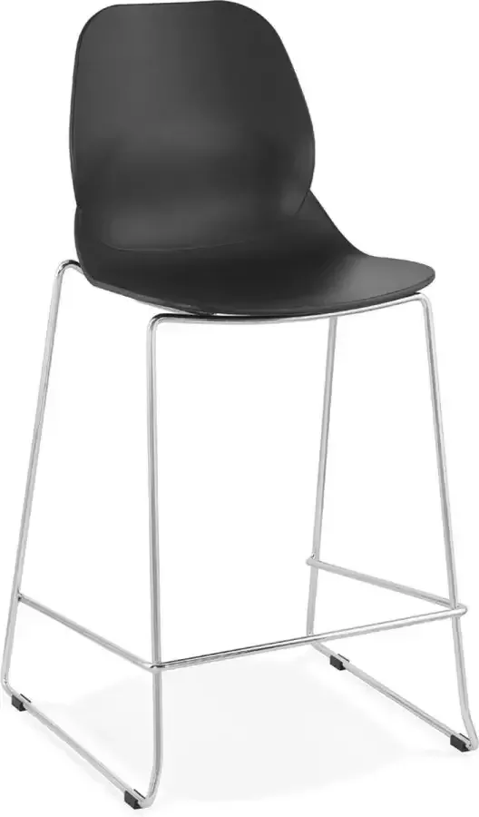 Maysun Design Barkruk ZONNE MINI Zwart Chroom