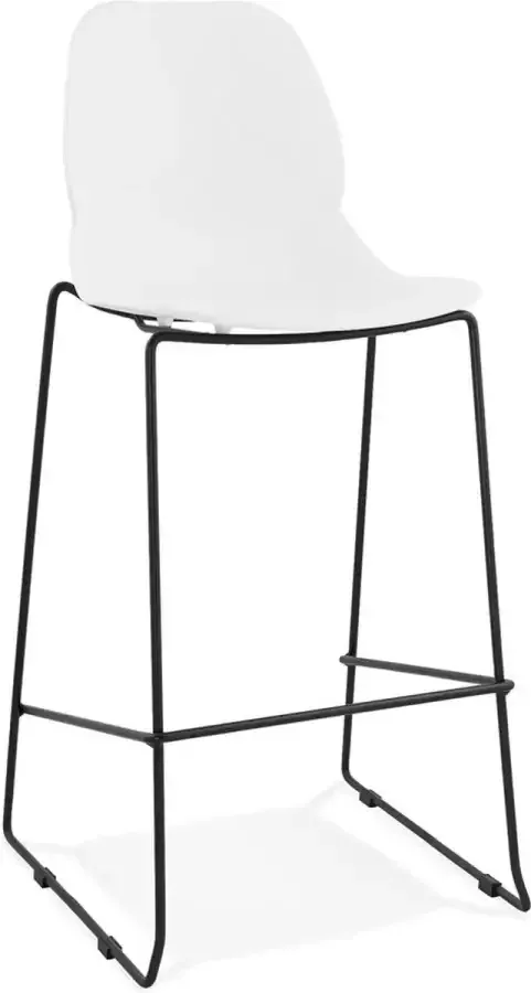 Maysun Design Barkruk ZONNE Wit Zwart