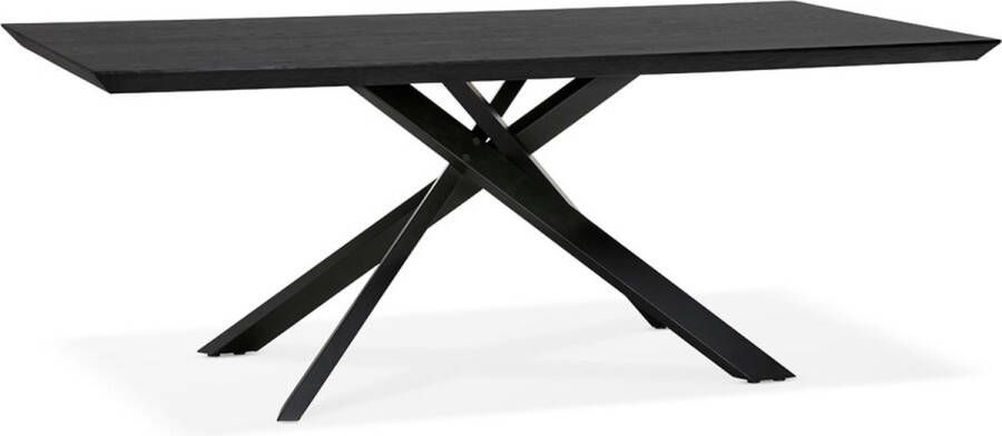 Maysun Design Eettafel ROXAN Zwart 200x100cm