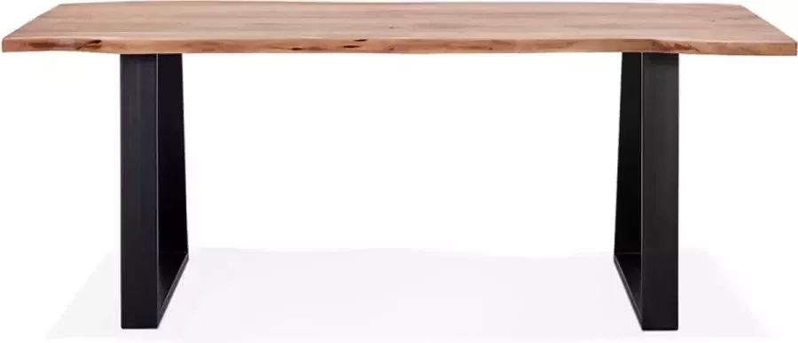 Maysun Industriële Eettafel MARY LOU Massief Hout-Metaal 200X95 CM