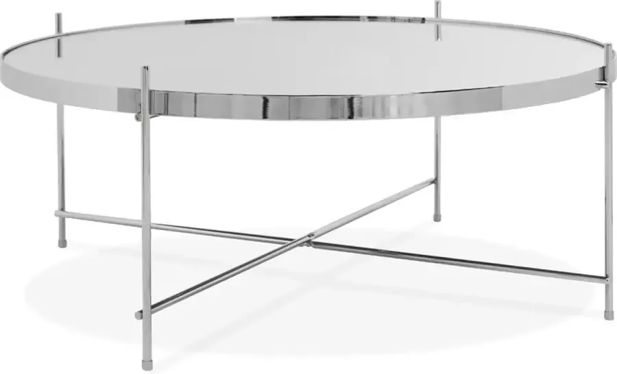 Maysun Salontafel ELIZE BIG Chroom Ø83x35cm