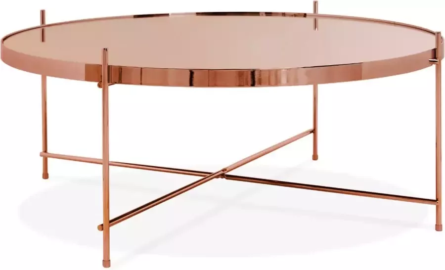 Maysun Salontafel ELIZE BIG Koper Ø83x35cm