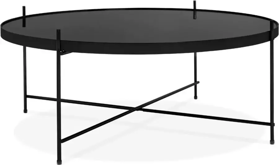 Maysun Salontafel ELIZE BIG Zwart Ø83x35cm