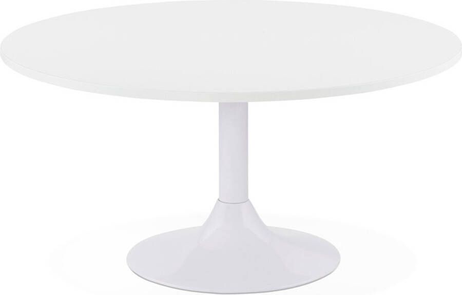 Maysun Salontafel YENTEL Wit Ø90x45cm