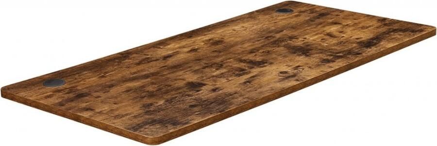 MAZAZU MIRA Home Tafelblad voor Elektrisch Bureau Bureaublad Kantoor Industrieel 140x70x1 8cm