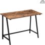 MAZAZU MIRA Home Bureau Tafel Computertafel Industrieel Vintage Hout 50x100x75 - Thumbnail 2