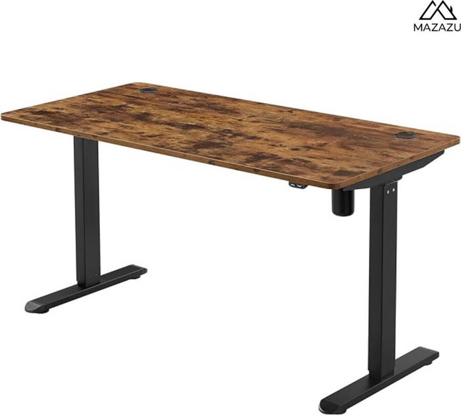 MAZAZU MIRA Home Elektrisch Bureau Laptoptafel Laptop Tafel Bureau Vintage 140x70x114