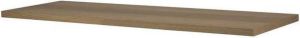 MAZE Wandplank Pythagoras L 80x27x1 9 Cm Hout Lichtbruin