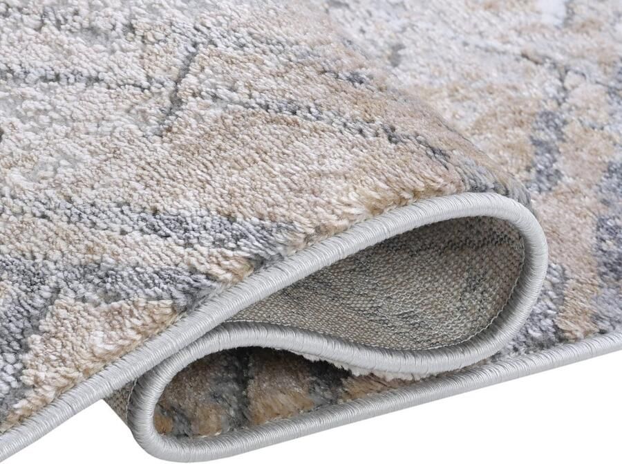 Mazovia Vloerkleed Beige Rechthoek Abstract Woonkamer Slaapkamer Eetkamer Kantoor Kortpolig Rechthoek OEKO-TEX� 160 x 230 Abstract - Foto 2