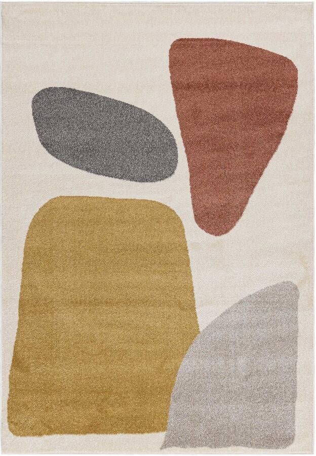 Mazovia Vloerkleed Beige Rechthoek Figuren en Vormen Woonkamer Slaapkamer Eetkamer Kantoor Kortpolig Rechthoek OEKO-TEX� 200 x 300 Figuren en Vormen - Foto 2