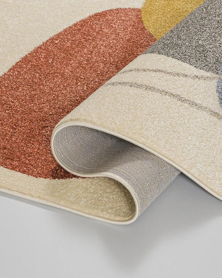 Mazovia Vloerkleed Beige Rechthoek Figuren en Vormen Woonkamer Slaapkamer Eetkamer Kantoor Kortpolig Rechthoek OEKO-TEX� 250 x 350 Figuren en Vormen